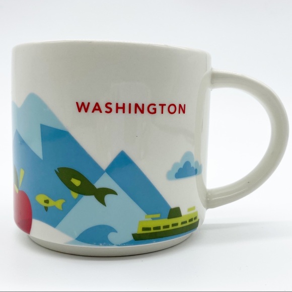 Starbucks You Are Here Collection Washington Mug 2015 - Picture 1 of 5